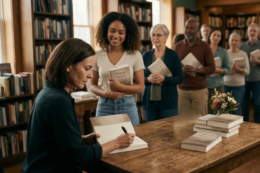 com lançar um livro